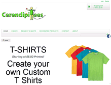 Tablet Screenshot of cerendipitees.com